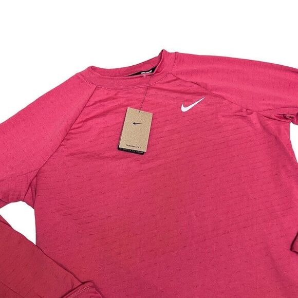 Nike WMNS L THERMA FIT Element Run Crew TOP DD6779-622 Reflective Performance - Picture 1 of 10